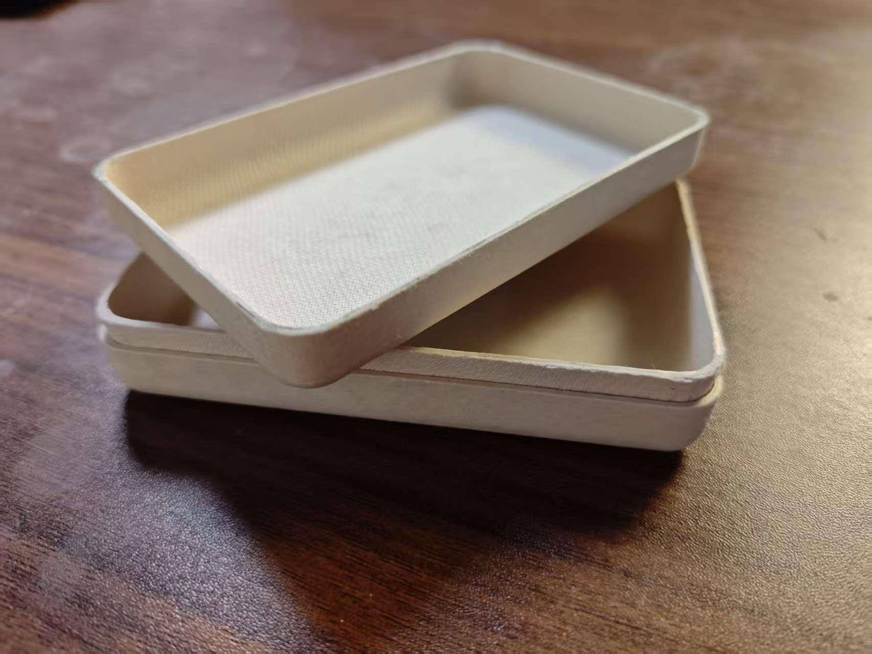 Recycled Sugarcane Pulp Paper Gift Box for Bracelet and Jewelry Packaging — detail view 8