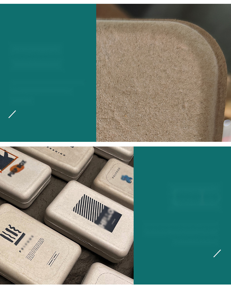 Moulded Pulp Packaging Box for Jewellery, Cosmetic Samples and Small Accessories — detail view 7