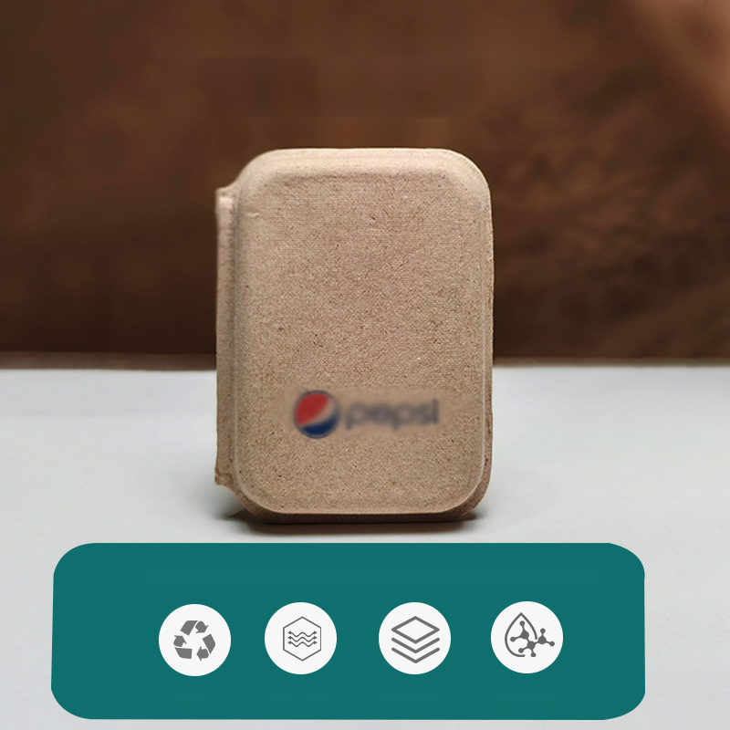 Moulded Pulp Packaging Box for Jewellery, Cosmetic Samples and Small Accessories
