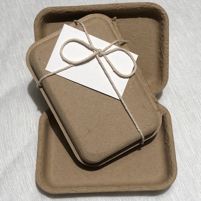 Kraft Paper Pulp Packaging Box for Soap and Laundry Detergent, Recycled Gift Packaging — detail view 4