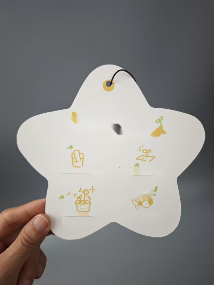 Plantable Seed Paper Star Cards for School Season Gifts and Greeting Cards — detail view 5