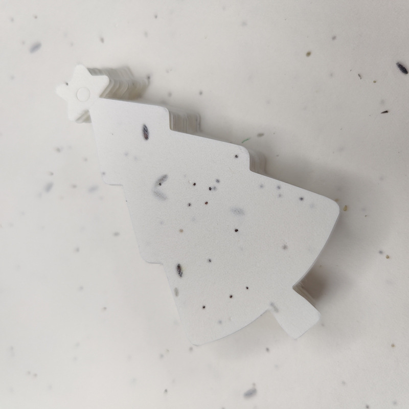 Plantable Seed Paper Cards, Biodegradable Handmade Eco-Friendly Art Paper