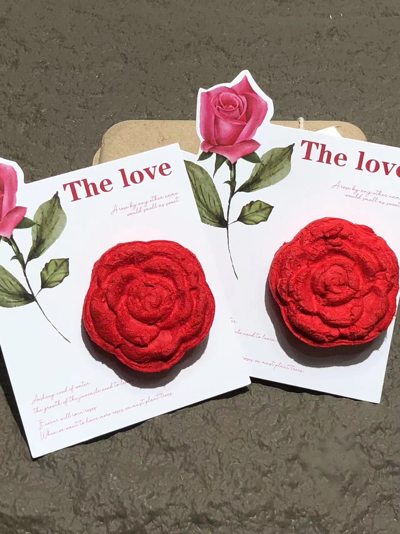 Plantable 3D Flower Seed Paper Set for Tickets, Tags and Bookmarks — main view 6