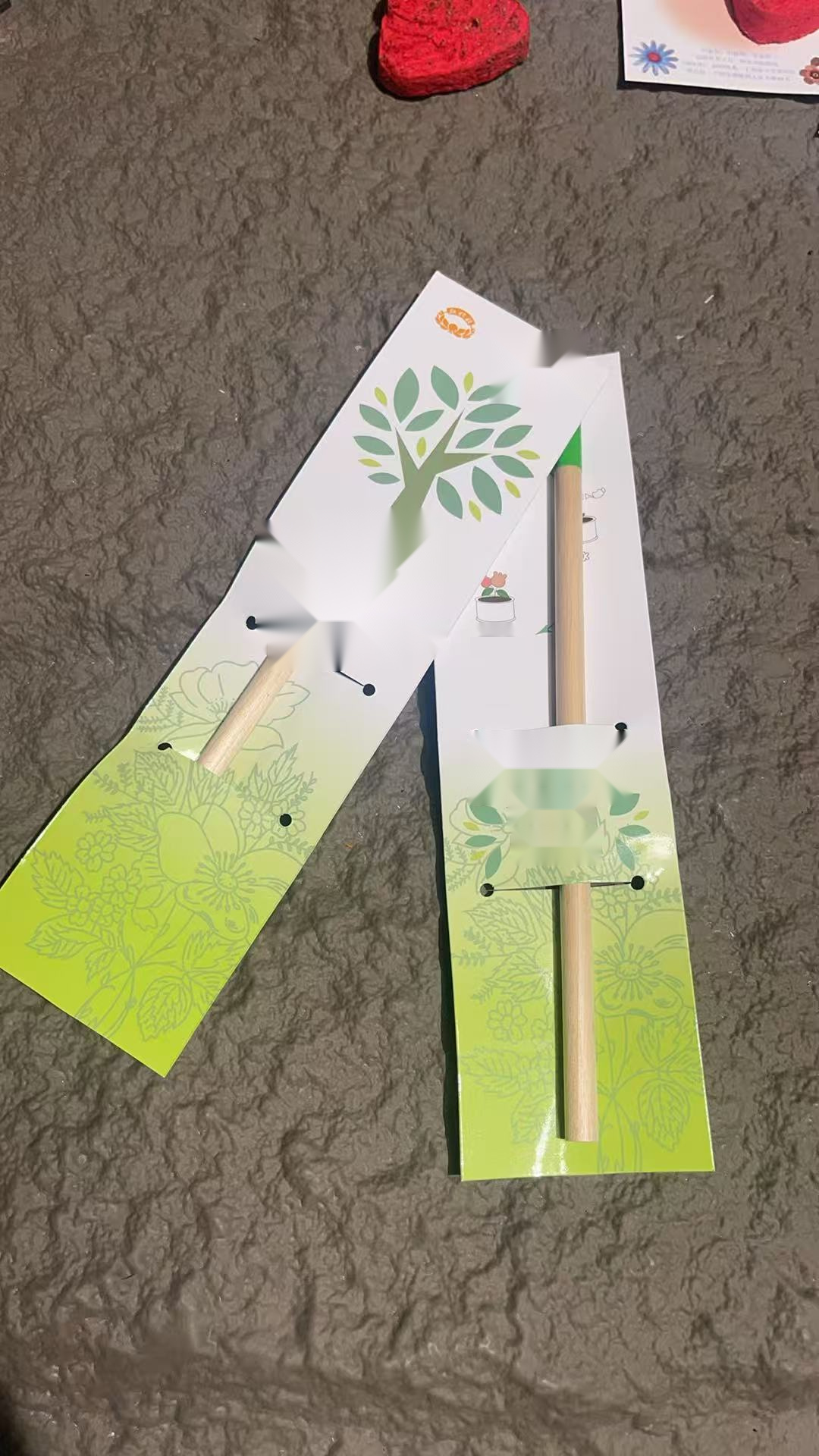 Novelty Plantable Seed Paper Pencil, Degradable Material, Writeable and Growable — detail view 4
