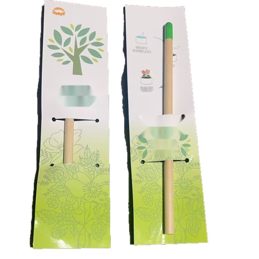 Novelty Plantable Seed Paper Pencil, Degradable Material, Writeable and Growable — main view 5