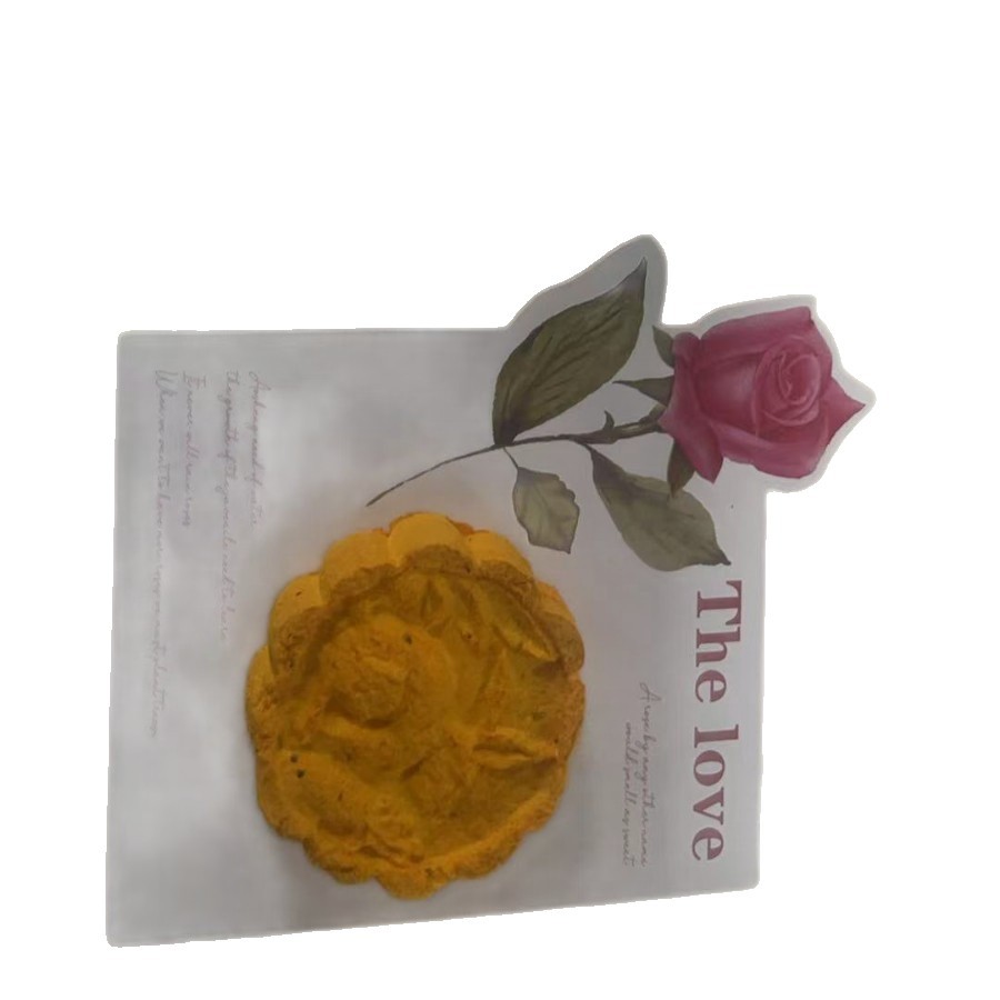 Mid-Autumn Festival 3D Mooncake-Shaped Plantable Seed Paper Card for Holiday Gifting — main view 5