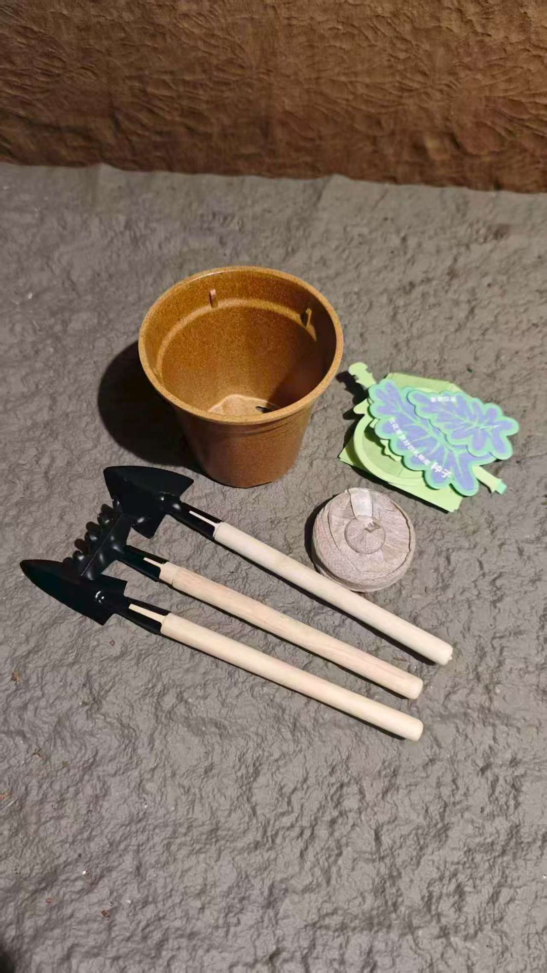 Plantable Seed Paper Card with Watering and Planting Tool Set for Gardening — detail view 8